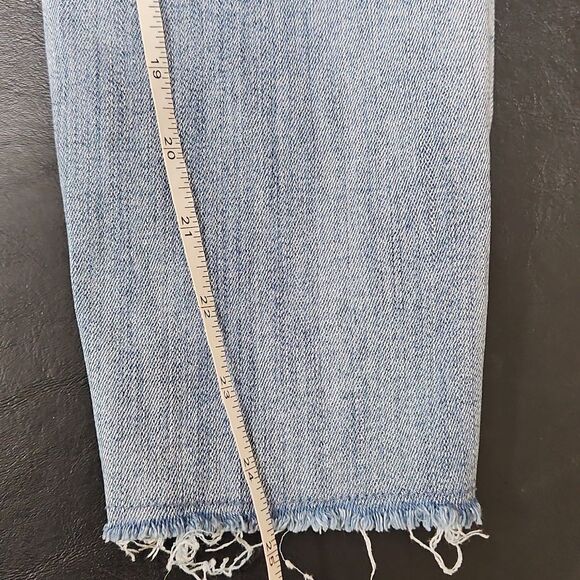 Pilcro By Anthropologie Womens Ultra High Rise Skinny Jeans Size 28P Petite - Picture 10 of 10